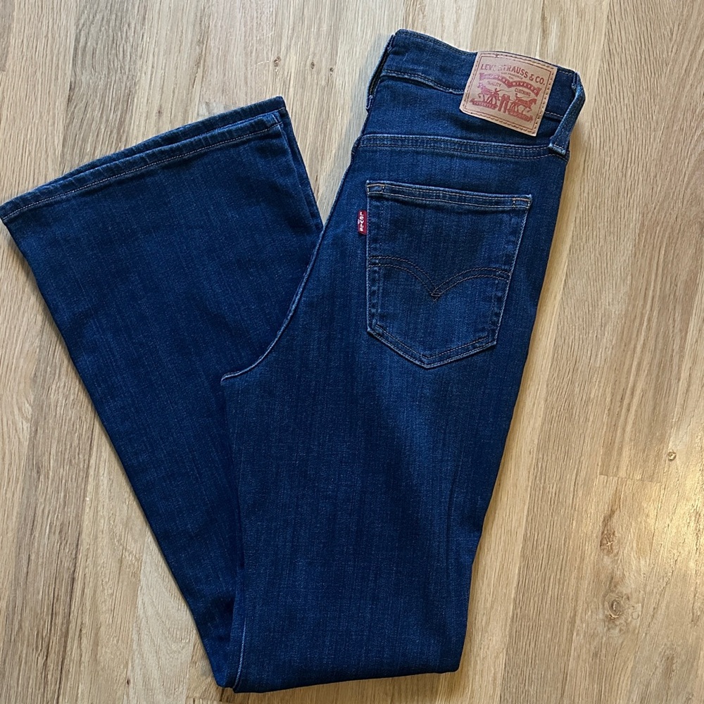 Levi's  726 Flare Women's Dark Blue Jeans